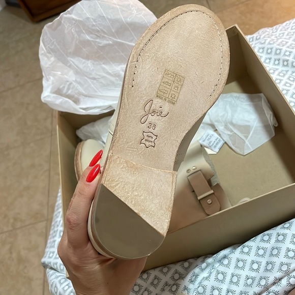 JOIE BUFF LEATHER HOXTON BIKER BOOTIE BOOTS Size 36 NWOT - Picture 7 of 10